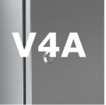 V4A Edelstahlgehäuse 400x600x200mm HBT 1-türig IP66 316L
